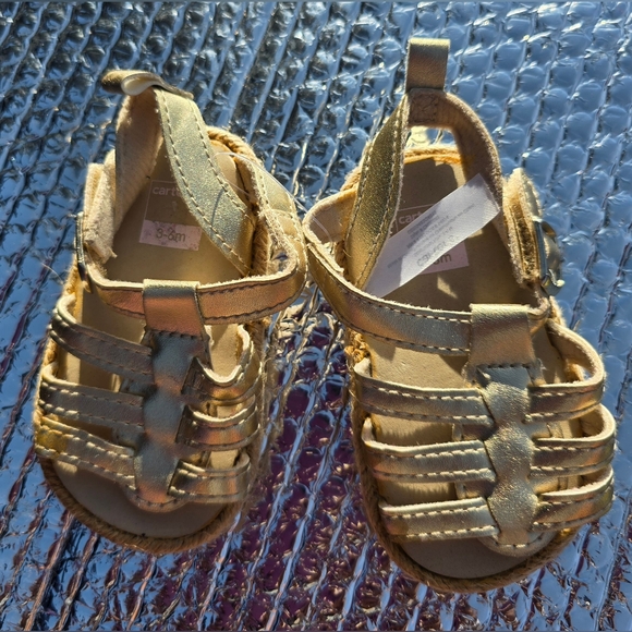 Carter's Gold Sandals for Kids - Picture 3 of 3